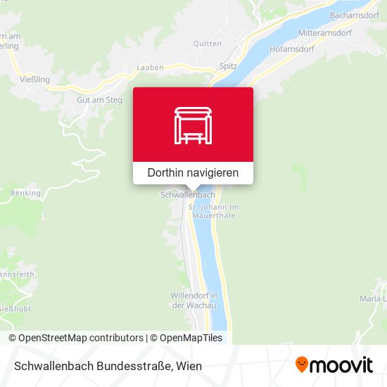 Schwallenbach Bundesstraße Karte