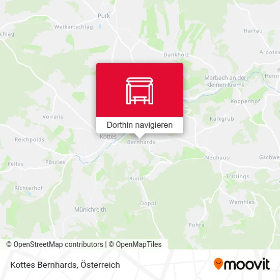 Kottes Bernhards Karte