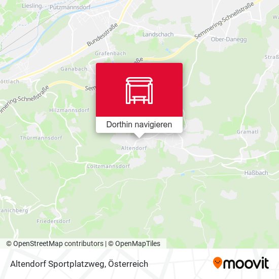 Altendorf Sportplatzweg Karte