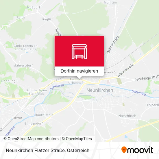 Neunkirchen Flatzer Straße Karte