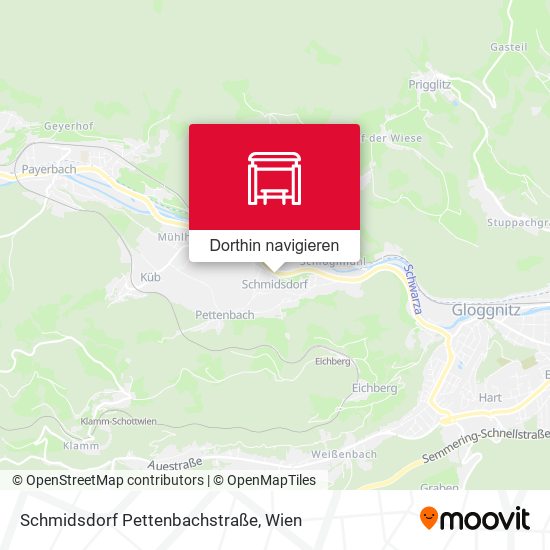 Schmidsdorf Pettenbachstraße Karte