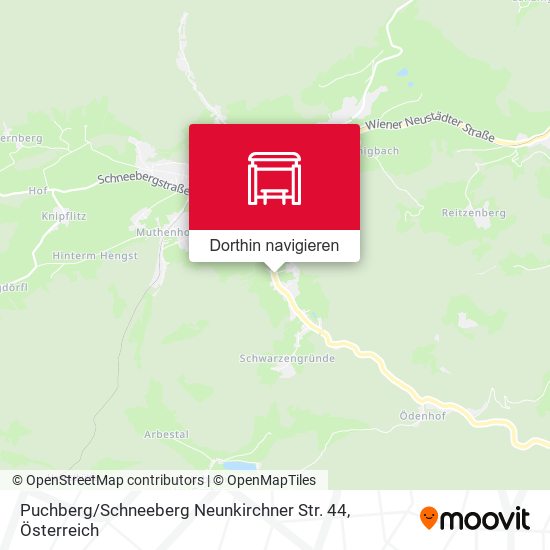 Puchberg / Schneeberg Neunkirchner Str. 44 Karte