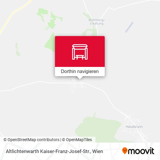 Altlichtenwarth Kaiser-Franz-Josef-Str. Karte