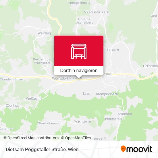 Dietsam Pöggstaller Straße Karte