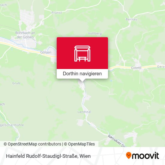 Hainfeld Rudolf-Staudigl-Straße Karte
