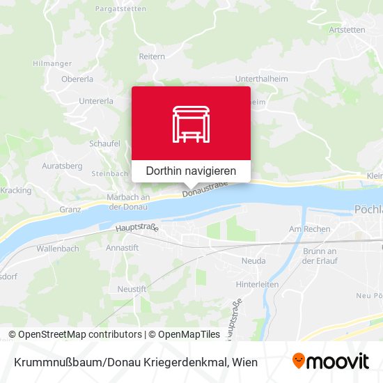 Krummnußbaum / Donau Kriegerdenkmal Karte