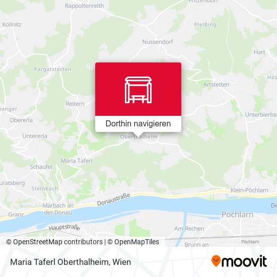 Maria Taferl Oberthalheim Karte