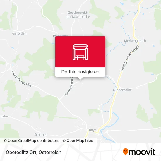 Oberedlitz Ort Karte