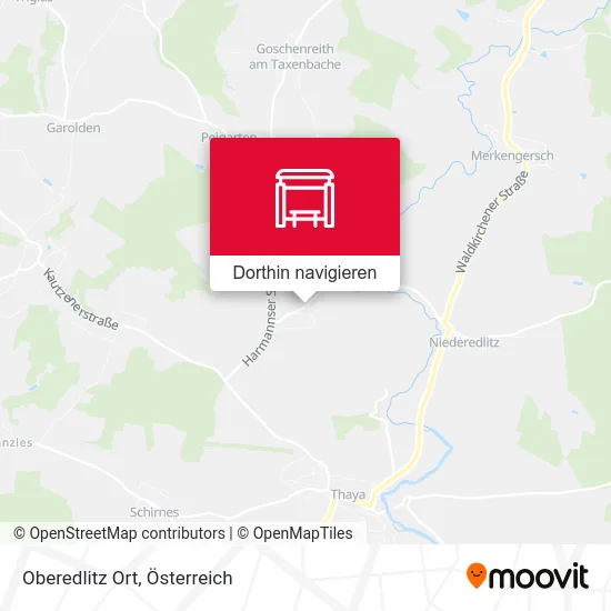 Oberedlitz Ort Karte