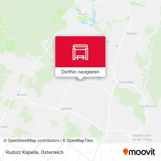 Rudolz Kapelle Karte