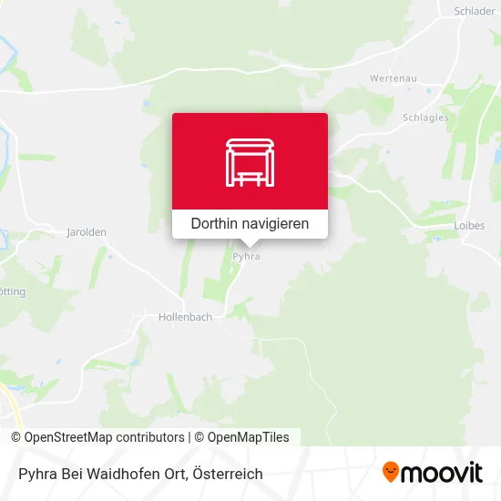 Pyhra Bei Waidhofen Ort Karte