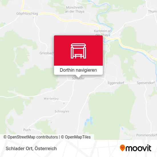 Schlader Ort Karte
