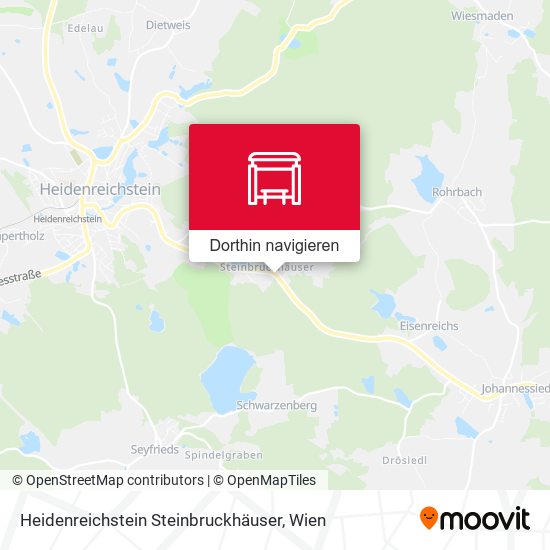 Heidenreichstein Steinbruckhäuser Karte