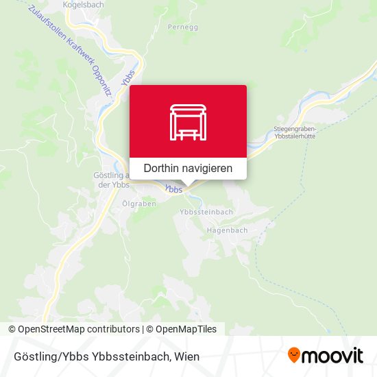 Göstling/Ybbs Ybbssteinbach Karte