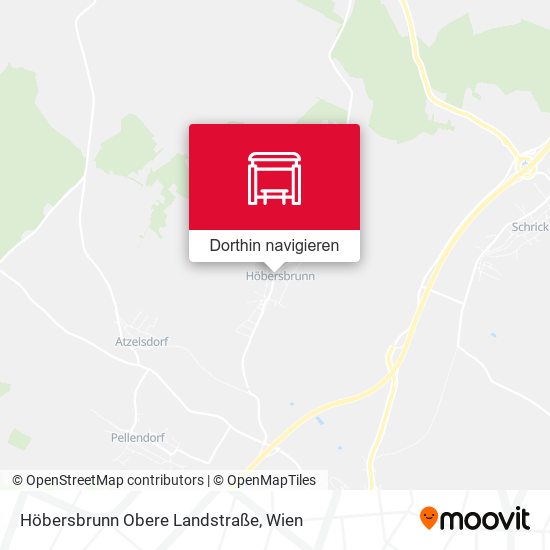 Höbersbrunn Obere Landstraße Karte