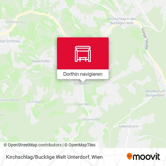 Kirchschlag / Bucklige Welt Unterdorf Karte