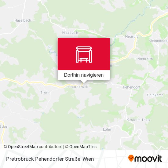 Pretrobruck Pehendorfer Straße Karte
