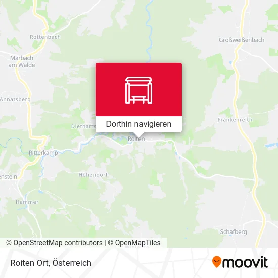 Roiten Ort Karte