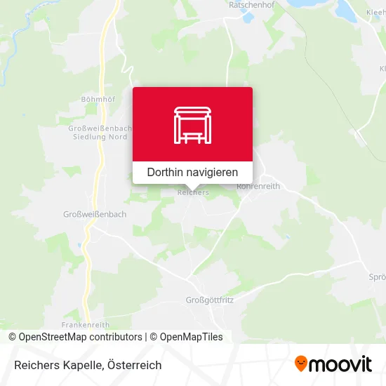 Reichers Kapelle Karte