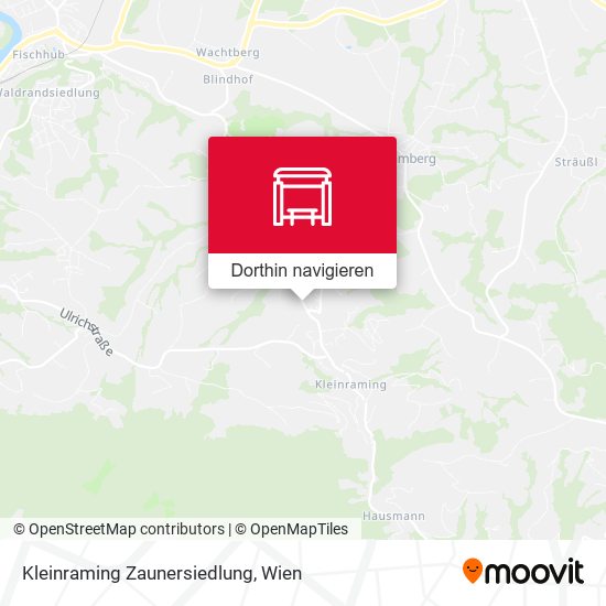 Kleinraming Zaunersiedlung Karte