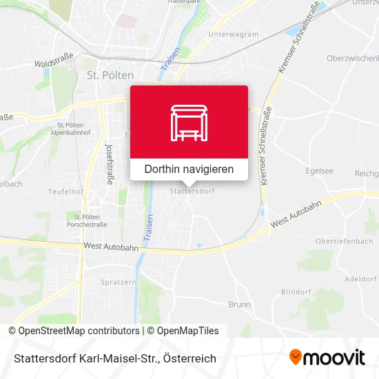 Stattersdorf Karl-Maisel-Str. Karte