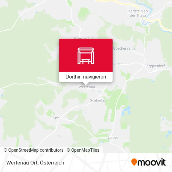 Wertenau Ort Karte