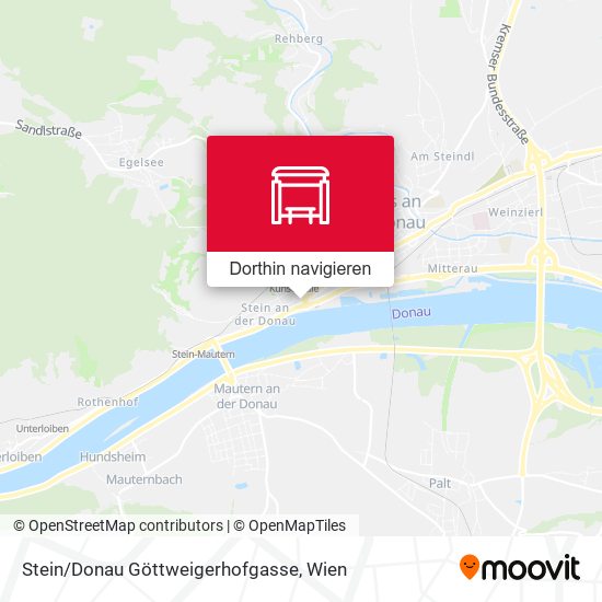 Stein/Donau Göttweigerhofgasse Karte