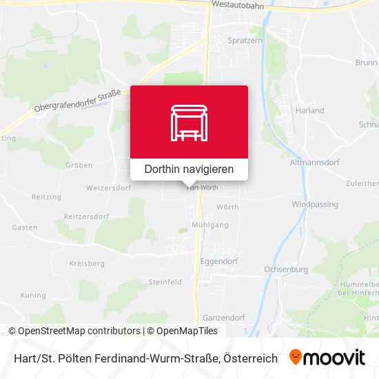 Hart / St. Pölten Ferdinand-Wurm-Straße Karte