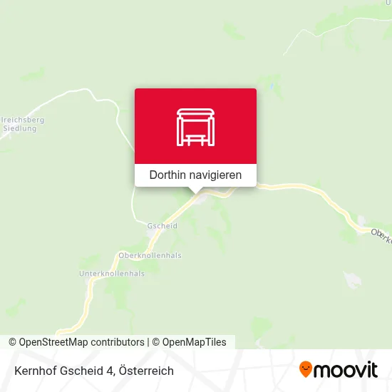Kernhof Gscheid 4 Karte
