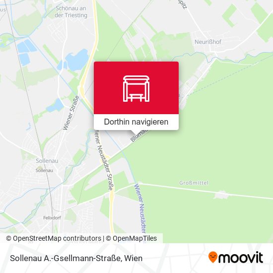 Sollenau A.-Gsellmann-Straße Karte