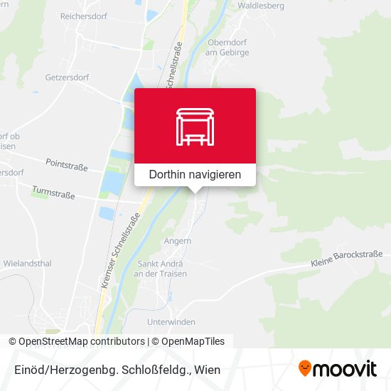 Einöd/Herzogenbg. Schloßfeldg. Karte