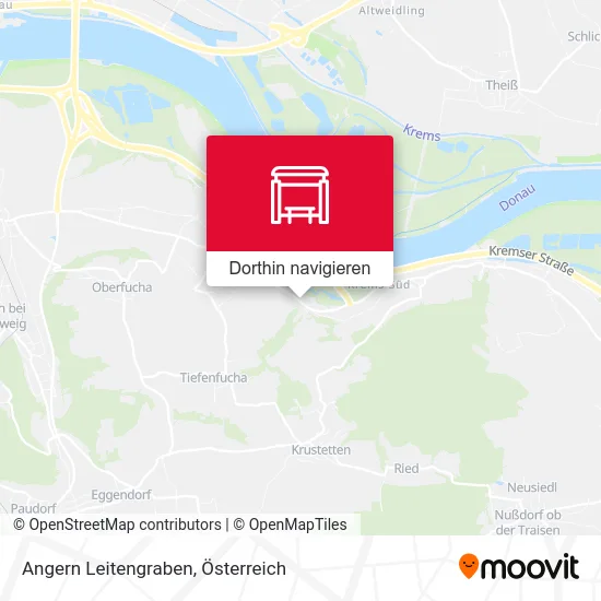 Angern Leitengraben Karte