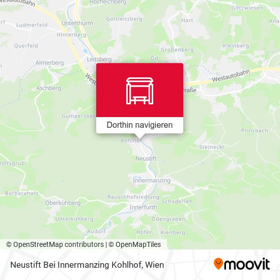 Neustift Bei Innermanzing Kohlhof Karte