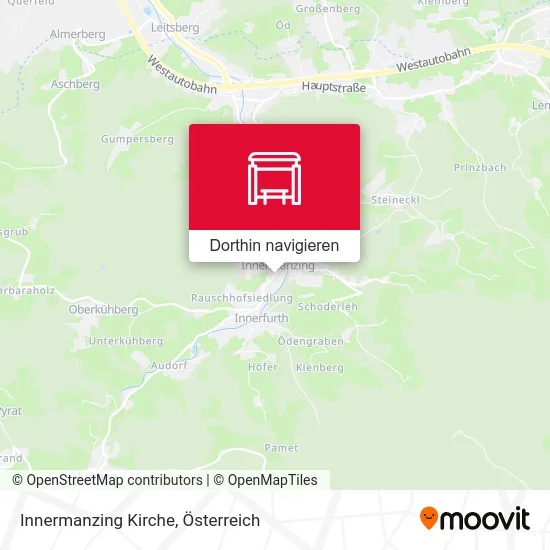 Innermanzing Kirche Karte