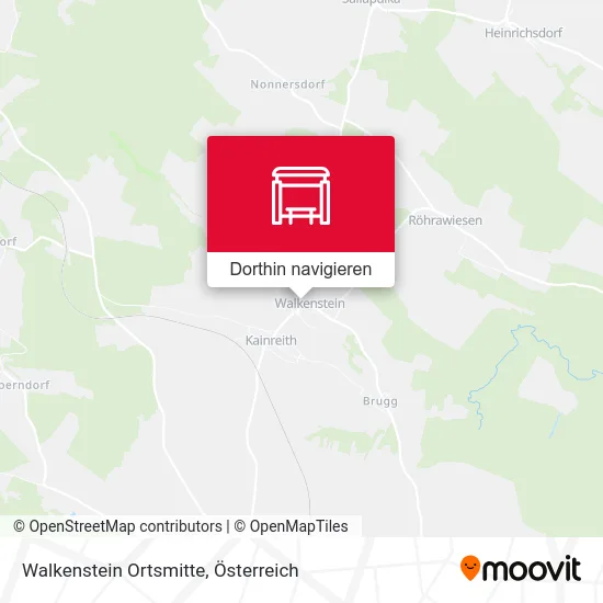 Walkenstein Ortsmitte Karte