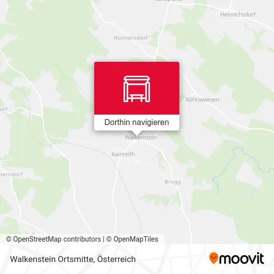 Walkenstein Ortsmitte Karte