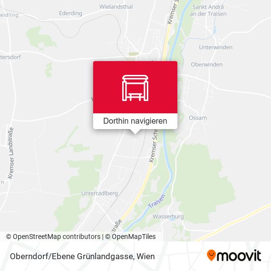 Oberndorf/Ebene Grünlandgasse Karte