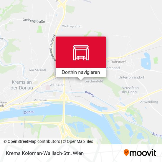 Krems Koloman-Wallisch-Str. Karte