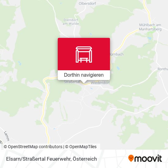 Elsarn/Straßertal Feuerwehr Karte