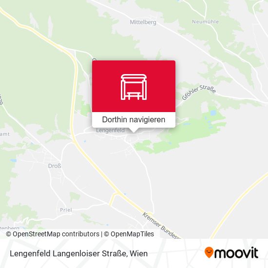 Lengenfeld Langenloiser Straße Karte