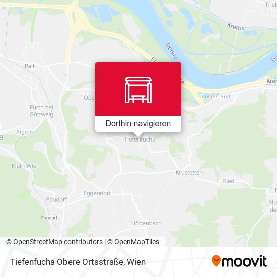 Tiefenfucha Obere Ortsstraße Karte