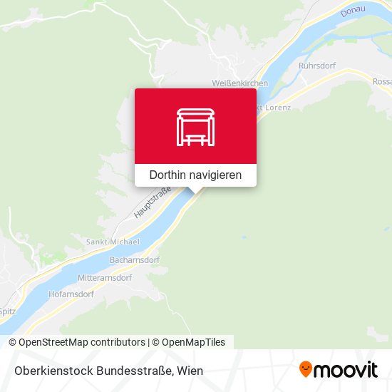 Oberkienstock Bundesstraße Karte