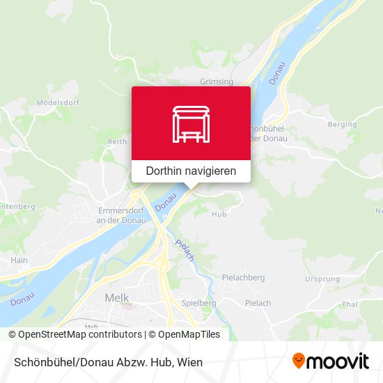 Schönbühel/Donau Abzw. Hub Karte