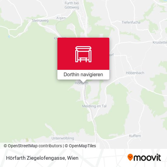 Hörfarth Ziegelofengasse Karte