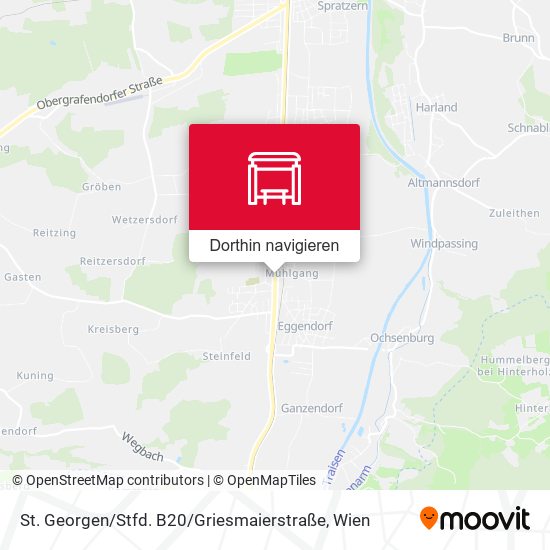St. Georgen / Stfd. B20 / Griesmaierstraße Karte
