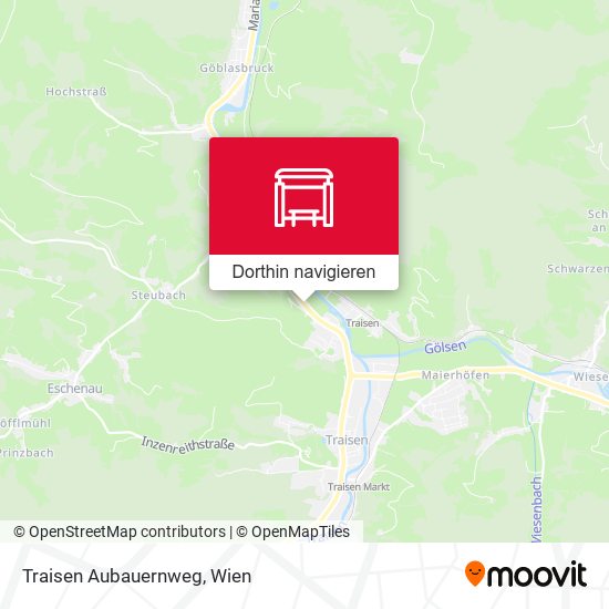 Traisen Aubauernweg Karte