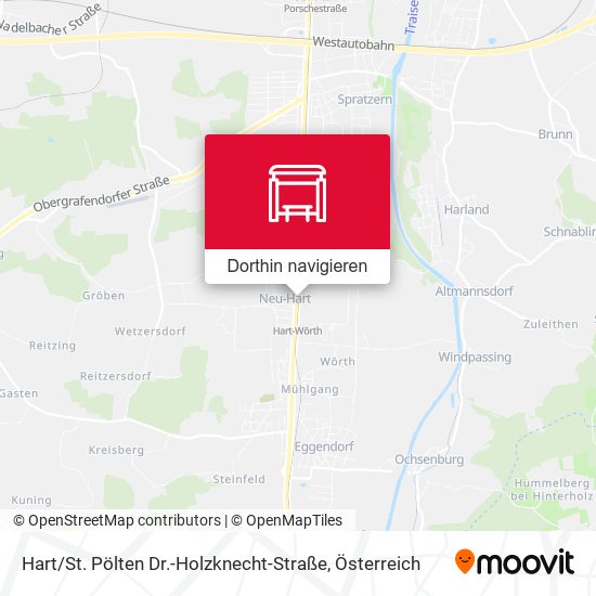 Hart / St. Pölten Dr.-Holzknecht-Straße Karte