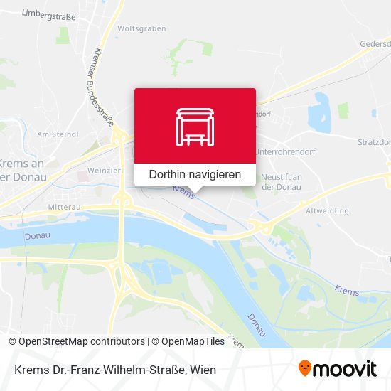 Krems Dr.-Franz-Wilhelm-Straße Karte
