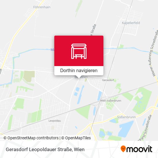 Gerasdorf Leopoldauer Straße Karte
