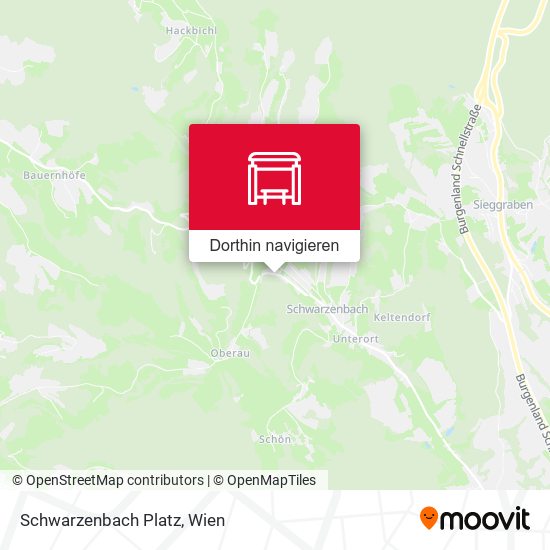 Schwarzenbach Platz Karte